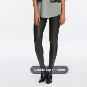 SPANX Faux Leather Leggings